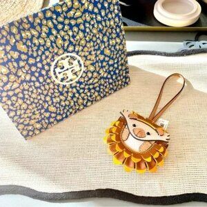 [🌟 PRICE FIRM] 🦔 Tory Burch Hedgehog Leather AirPods Pro Air Pods Case Holder